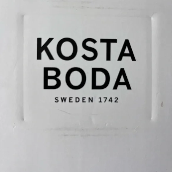 Kosta Boda “Catwalk” Wedding Scultpure Swedish Glass